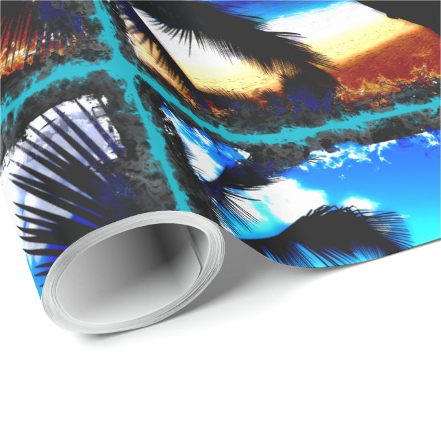 Papel De Presente Surfing 10 Wrapping Paper (Ponta do rolo)