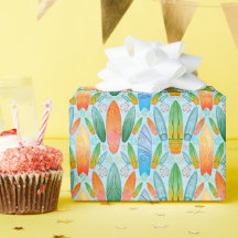 Surfistas de Laranja Verde e Verão Azul