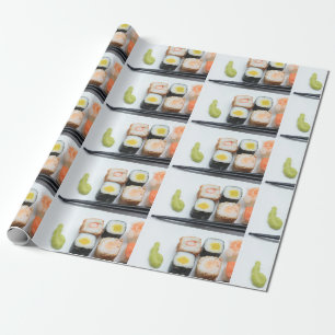 Papel De Presente Sushi!