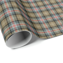 Papel De Presente Sutherland Clan Antigo Tartan