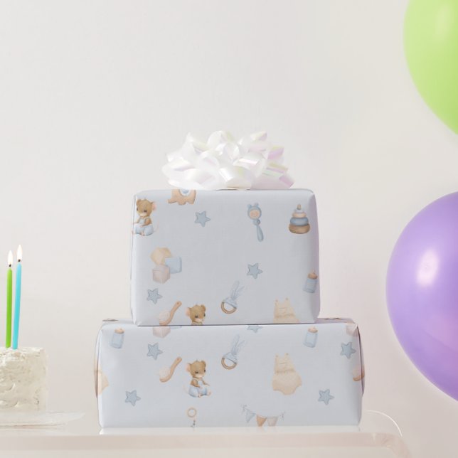 Papel De Presente Sweet Little Mouse Wrapping Paper (Presentes para festas)
