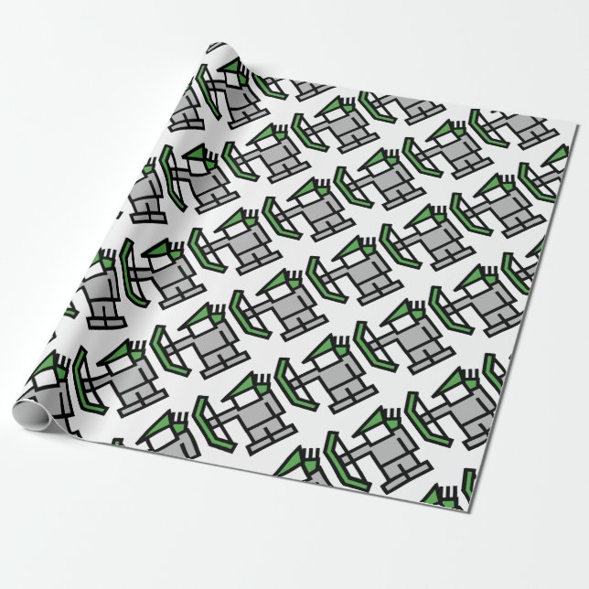 Papel De Presente t-shirt do meme de 8bit Robin Hood (Desenrolado)