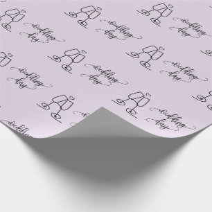 Papel De Presente Taças De Champanhe Para Brinde Presentes De Casame