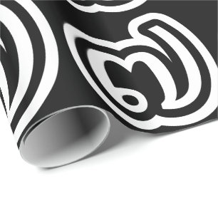 Papel De Presente Tailândia Número 7 / Sete / ๗ (Jed/Chet) Tailandês