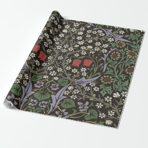 Papel De Presente Tapeçaria Floral William Morris Blackthorn