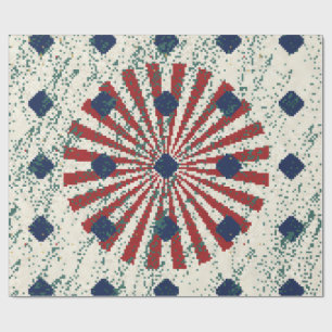 Papel De Presente Tapete Persa Colorido Mandala