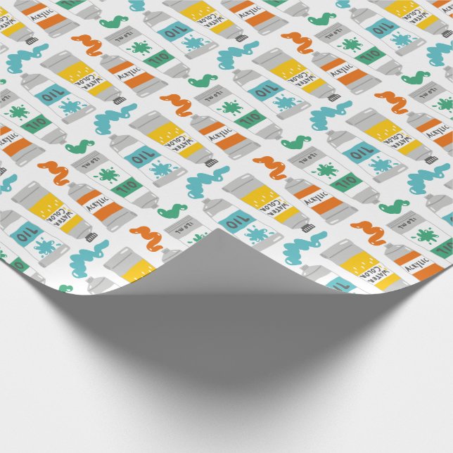 Papel De Presente Tapetes de pintura em branco (Ponta)