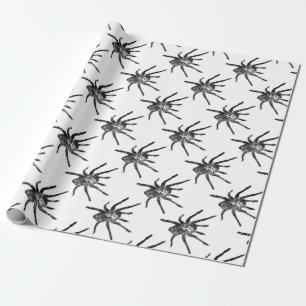 Papel De Presente Tarantula do Grunge