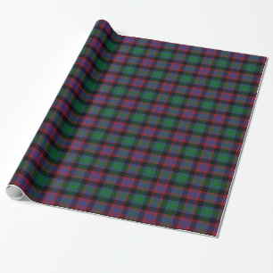 Papel De Presente Tartan da caça de Alexander do clã