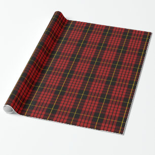 Papel De Presente Tartan de MacQueen do clã