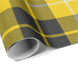 Papel De Presente Tartan de Vestido do Clã Barclay