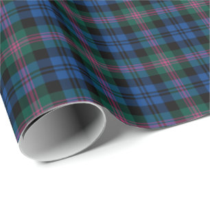 Papel De Presente Tartan do clã de Baird