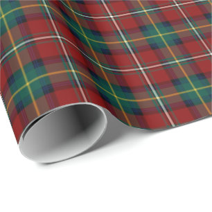 Papel De Presente Tartan do clã de Boyd