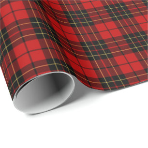 Papel De Presente Tartan do clã de Brodie