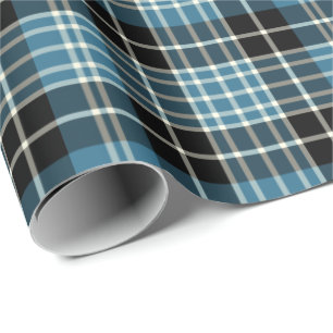 Papel De Presente Tartan do clã de Clark