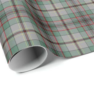 Papel De Presente Tartan do clã de Craig