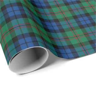 Papel De Presente Tartan do clã de Dundas