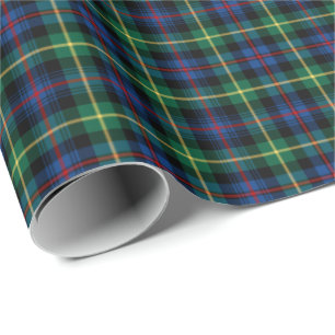 Papel De Presente Tartan do clã de Farquharson