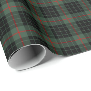 Papel De Presente Tartan do clã de Gunn