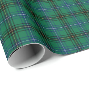 Papel De Presente Tartan do clã de Henderson