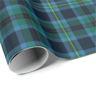 Papel De Presente Tartan do clã de Miller