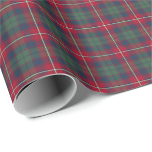 Papel De Presente Tartan do clã de Robertson