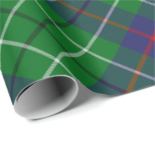 Papel De Presente Tartan do Clã Duncan