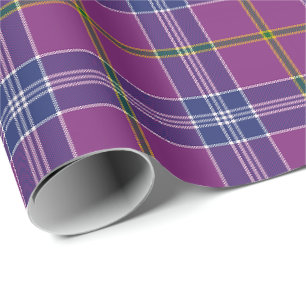 Papel De Presente Tartan do Clã JACKSON – O Xadrez da Família Jackso