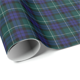 Papel De Presente Tartan do distrito de Menteith Scotland