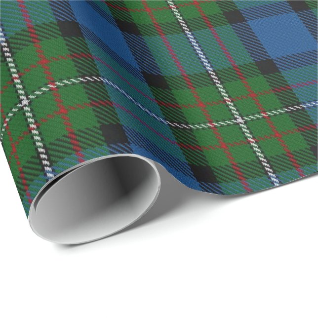 Papel De Presente Tartan do Scottish de Ferguson Fergusson do clã (Ponta do rolo)