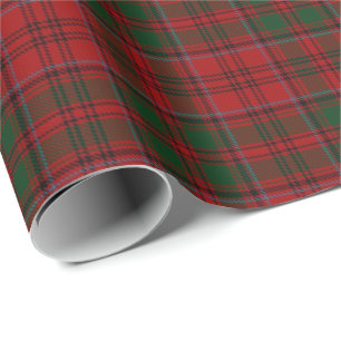 Papel De Presente Tartan do Scottish de Grant do clã
