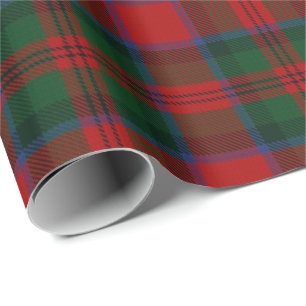 Papel De Presente Tartan do Scottish de MacDuff do clã