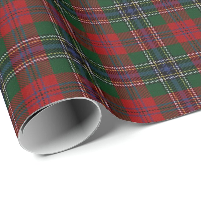 Papel De Presente Tartan do Scottish de MacLean do clã (Ponta do rolo)