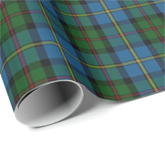Papel De Presente Tartan do Scottish de MacLeod do clã
