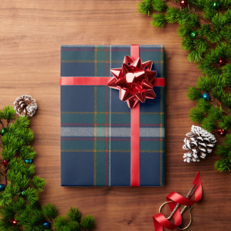 Papel De Presente Tartan Rico