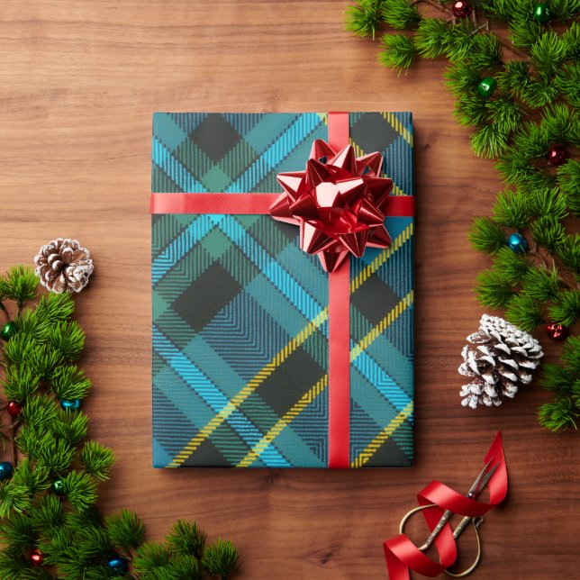 Papel De Presente Tartan Weir (Presente de Natal)