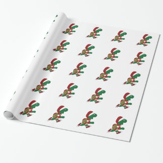 Papel De Presente Tartaruga Corrente de Natal