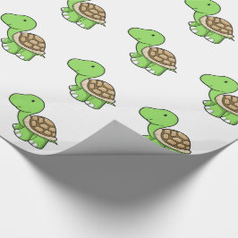 Papel De Presente Tartaruga Fofa