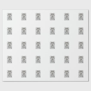 Papel De Presente Tatuagem Jesus Flash Cristão Jesus Tatuagem Flash 
