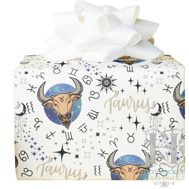 Papel De Presente Taurus Wraping Paper (Criador carregado)