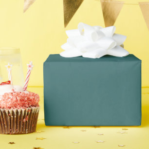 Papel De Presente Teal Transformador