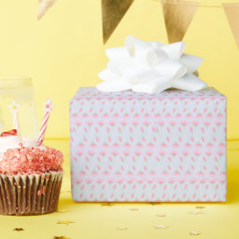 Papel De Presente Tecido com Estampa Floral
