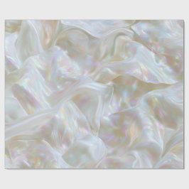 Papel De Presente Tecido Iridescente Perolado