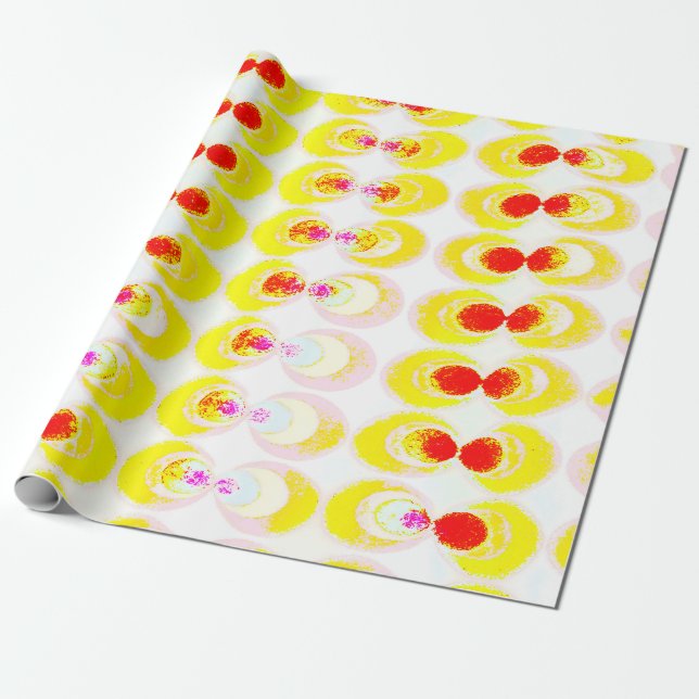 Papel De Presente tecido pop (Desenrolado)