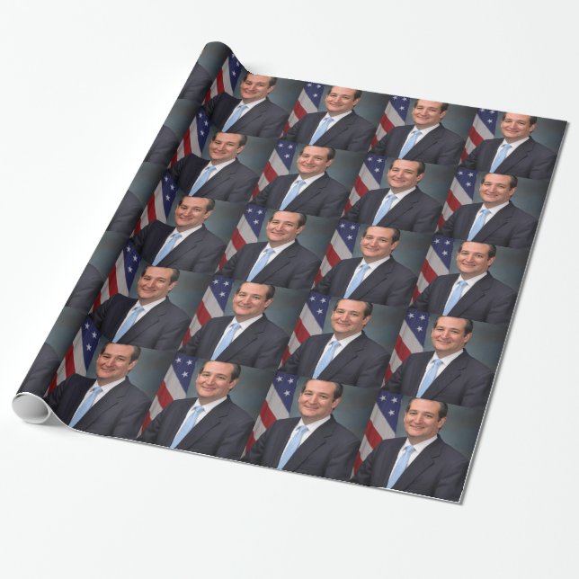 Papel De Presente Ted Cruz (Desenrolado)