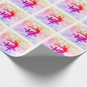 Papel De Presente Tema de Ballerina Dobra Quebrar HAMbyWG de Anivers