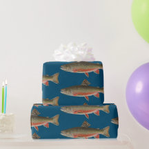 Tema de pesca de truta salmoneira