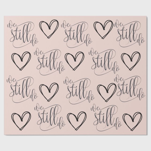 Papel De Presente Tema de Rosa de Aniversário (Aberto)