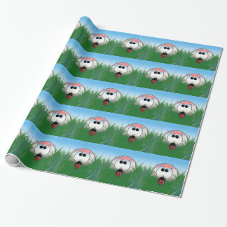 Papel De Presente Tema do Golf do Jogador de Golfe Ideia Engraçada H