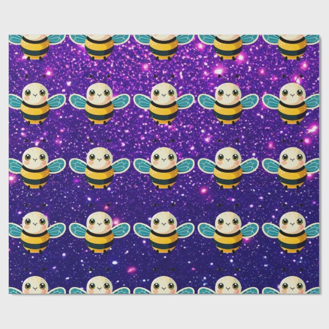 Papel De Presente Tema Encantador Fofo Inspirado (Aberto)
